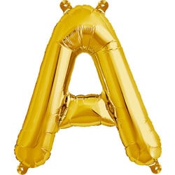 Ballon letters goud 40 cm Northstar A