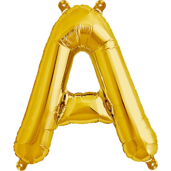 Northstar Balloon - letters - gold - 40 cm - Northstar - A