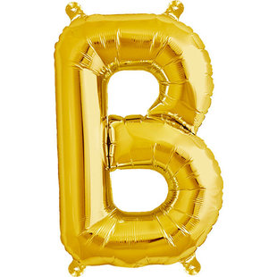 Balloon letters gold 40 cm Northstar B
