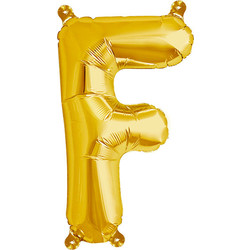 Ballon - Buchstaben - Gold - 40 cm - Northstar - F