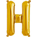 Northstar Ballon - letters - goud - 40 cm - Northstar - H