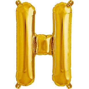 Ballon letters goud 40 cm Northstar H