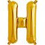 Northstar Ballon - Buchstaben - Gold - 40 cm - Northstar - H