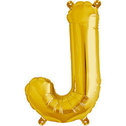 Balloon letters gold 40 cm Northstar J