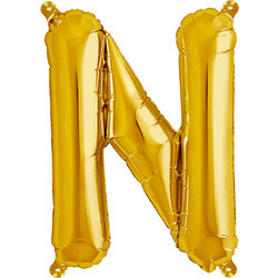 Ballon - lettres - or - 40 cm - Northstar - N