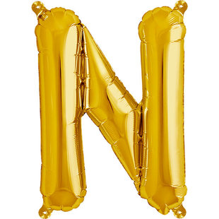 Balloon letters gold 40 cm Northstar N