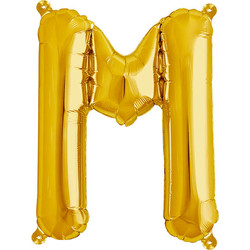 Balloon letters gold 40 cm Northstar M
