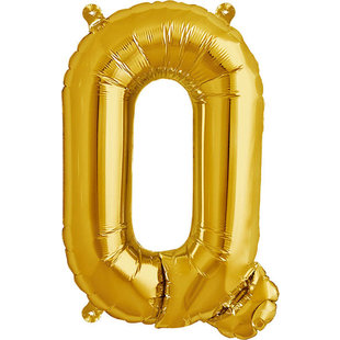 Ballon letters goud 40 cm Northstar Q