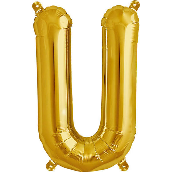 Northstar Balloon - letters - gold - 40 cm - Northstar - U