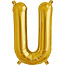 Northstar Ballon - letters - goud - 40 cm - Northstar - U