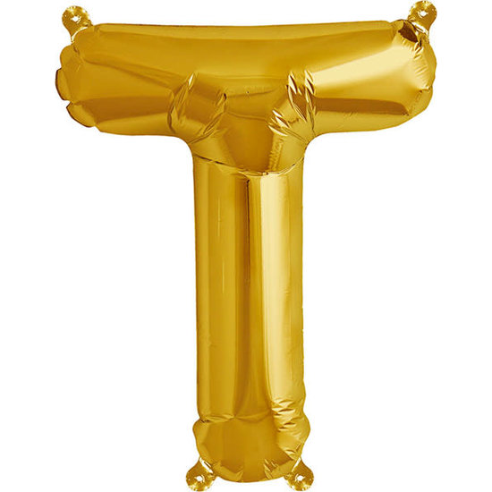 Northstar Ballon - Buchstaben - Gold - 40 cm - Northstar - T