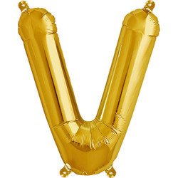 Ballon letters goud 40 cm Northstar V