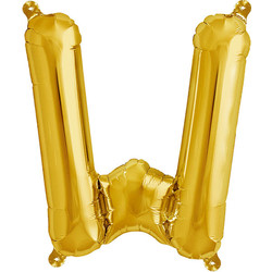 Ballon - Buchstaben - Gold - 40 cm - Northstar - W