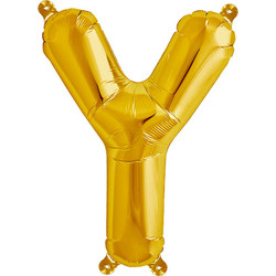 Ballon - Buchstaben - Gold - 40 cm - Northstar - Y