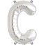 Northstar Balloon - letters - silver - 40 cm - Northstar - C