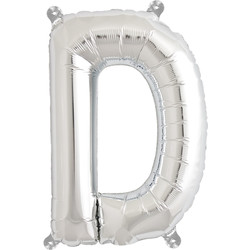 Balloon letters silver 40 cm Northstar D