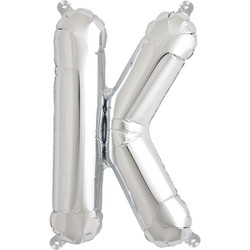 Ballon - Buchstaben Silber - 40 cm - Northstar - K