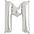 Northstar Balloon letters silver 40 cm Northstar M