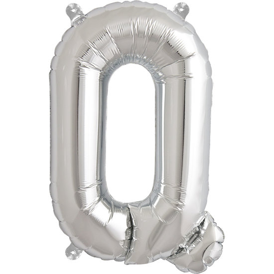 Northstar Balloon - letters - silver - 40 cm - Northstar - Q