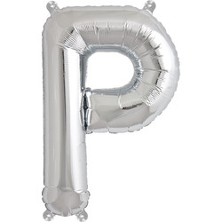 Balloon letters silver 40 cm Northstar P