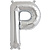 Northstar Balloon letters silver 40 cm Northstar P