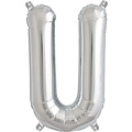 Northstar Ballon - Buchstaben - Silber - 40 cm - Northstar - U