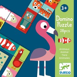 Domino - Animo - Tiere - Puzzle - Djeco