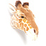 Bibib - Wild and Soft Dierenkop trofee giraf Ruby Bibib Wild and Soft