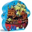 Djeco Amazing pirates puzzle silhouette - Barbarossa's boat - Djeco