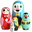 Petit Monkey Helen Dardik nesting dolls - babushka - matroesjka - Petit Monkey