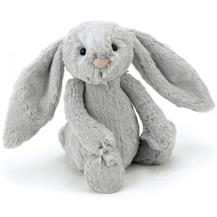 Kuscheltier Hase Jellycat Bashful Bunny Med grau