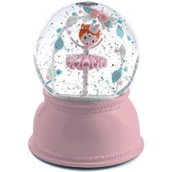 Djeco night light snow globe ballerina