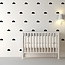 Pom Le Bonhomme Wall stickers clouds black - Pöm Le Bonhomme - set of 48 stickers