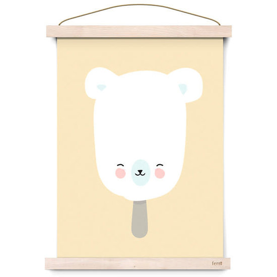 Eef Lillemor Poster - Polar Pop gelb - Eef Lillemor