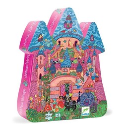 Puzzle The fairy castle Djeco 54 pieces 5 years