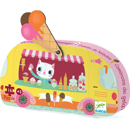 Djeco Djeco | Puzzel Ijswagen - 16 Stuks