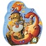 Djeco Puzzle Vaillant and the dragons - Djeco - 54 pieces - 5 years