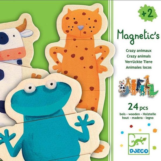 Djeco Magnets - Crazy Animals - Djeco