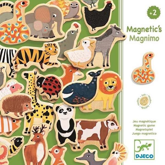 Djeco Magnets - Magnimo - Djeco - 42 pieces