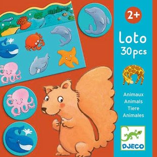 Djeco - Lotto des animaux +2 ans