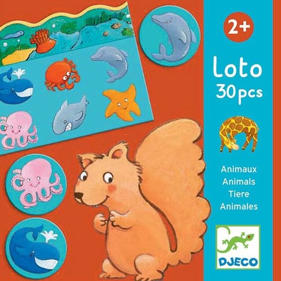 Djeco Djeco - Animals Lotto +2 yrs