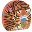 Djeco Djeco - Puzzle - The tiger's walk - 3 yrs - 24 pcs