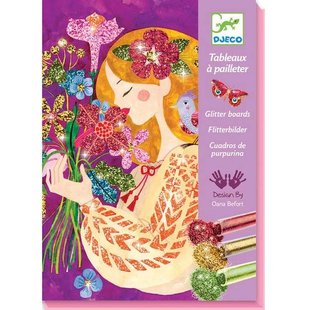 Djeco glitter boards The scent of flowers 7-13 yrs