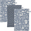 Little Dutch Little Dutch washandje Blue Adventure set van 3