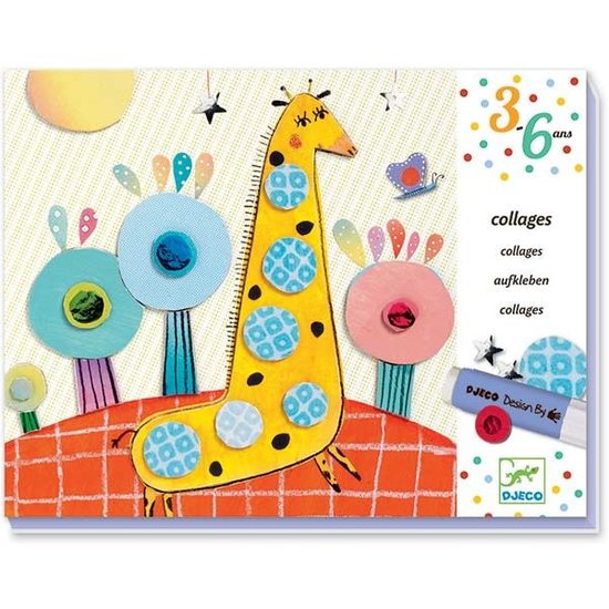 Djeco Craft box - collages for the little ones - So Pop - Djeco +3 yrs