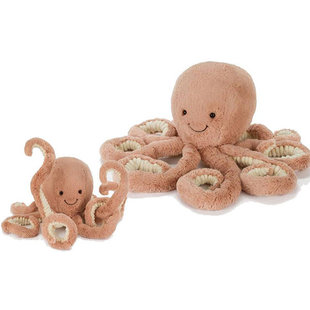 Jellycat knuffel Odell octopus Little 23 cm