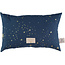 Nobodinoz tipi en accessoires Nobodinoz cushion Laurel - Elements - Gold Stella - Night Blue