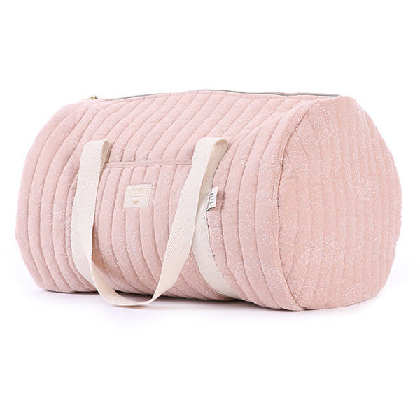 Nobodinoz Ny Sac De Voyage Elements Blanc Bubble Misty Rose Little Thingz
