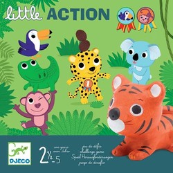 Djeco gezelschapsspel kaartspel Little Action +2j