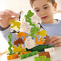 Haba Jeu de construction - Pyramide d’animaux - Haba +4 ans